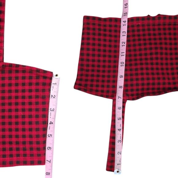 Gingham Plaid CropTop & Skirt Set, Forever 21 - L - Picture 6 of 12